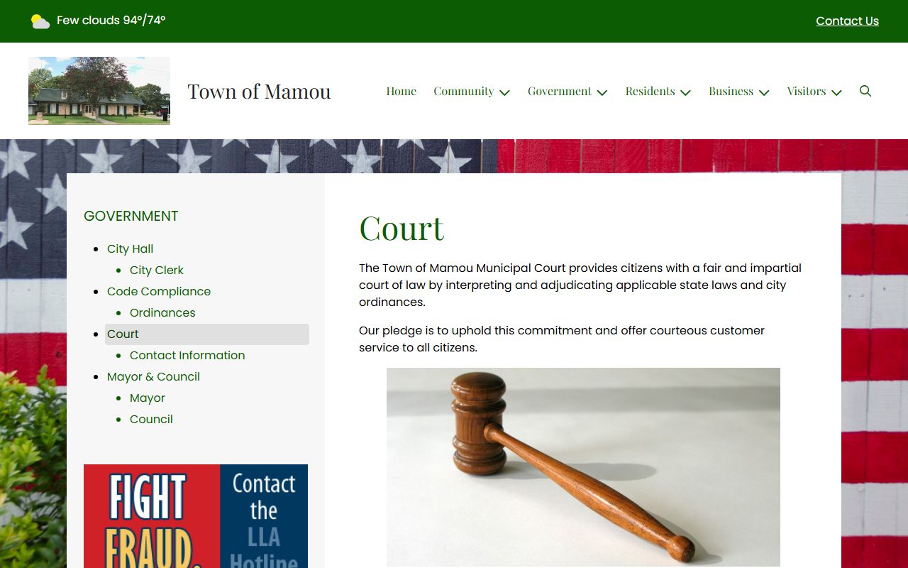 Evangeline Parish probate records Mamou Municipal Court lower court source