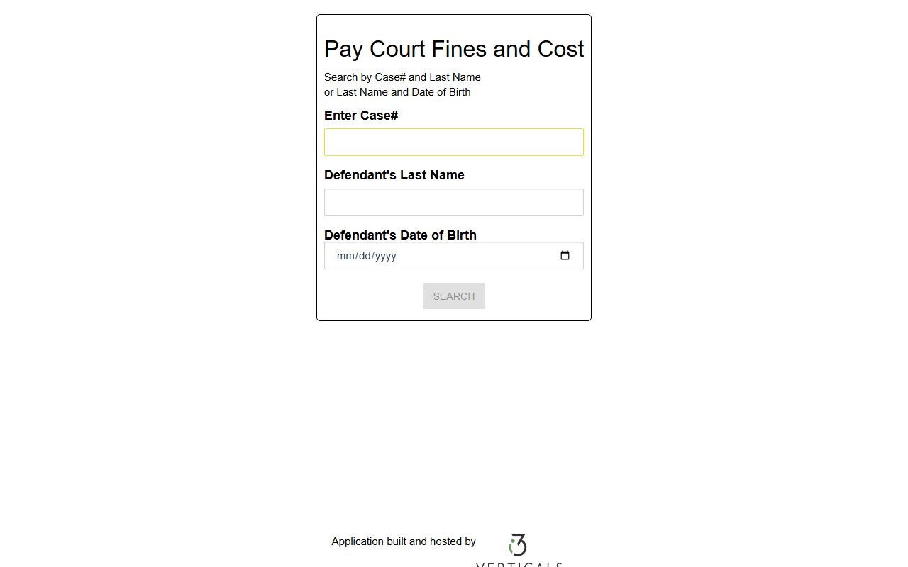 Evangeline Parish traffic court records court fine payment portal